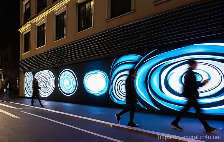 벽화와 청년 예술가들 - A group of young, diverse muralists, dressed in practical, paint-splattered streetwear, are passiona... 벽화와 청년 예술가들 - A group of young, diverse muralists, dressed in practical, paint-splattered streetwear, are passiona...